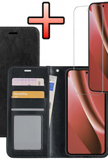 NoXx NoXx Google Pixel 10a Hoesje Bookcase Met Screenprotector - Zwart