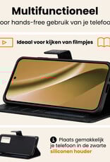 Nomfy Nomfy Google Pixel 10a Hoesje Bookcase - Zwart