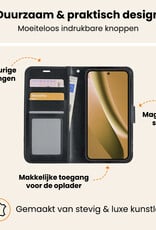 Nomfy Nomfy Google Pixel 10a Hoesje Bookcase - Zwart