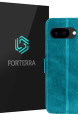 Forterra Forterra Google Pixel 10a Hoesje Bookcase - Turquoise