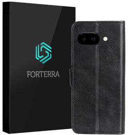 Forterra Forterra Google Pixel 10a Hoesje Bookcase - Zwart