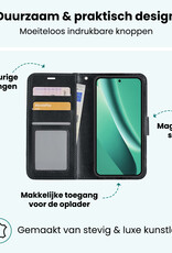 Forterra Forterra Google Pixel 10a Hoesje Bookcase Met Screenprotector - Zwart