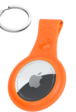 BASEY. BASEY. AirTag 2 Hoesje Leer - Oranje