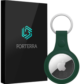Forterra Forterra AirTag 2 Hoesje Leer - Donkergroen