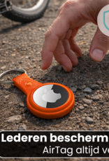 Forterra Forterra AirTag 2 Hoesje Leer - Oranje