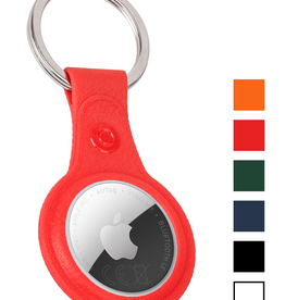 NoXx NoXx AirTag 2 Hoesje Leer - Rood