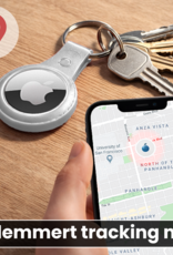 NoXx NoXx AirTag 2 Hoesje Leer - Wit