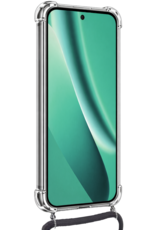 Forterra Forterra Google Pixel 10a Hoesje Transparant Shockproof Met Zwart Koord