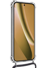 Nomfy Nomfy Google Pixel 10a Hoesje Transparant Shockproof Met Zwart Koord