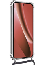 NoXx NoXx Google Pixel 10a Hoesje Transparant Shockproof Met Zwart Koord