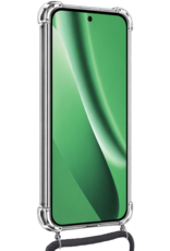 BASEY. BASEY. Google Pixel 10a Hoesje Transparant Shockproof Met Zwart Koord