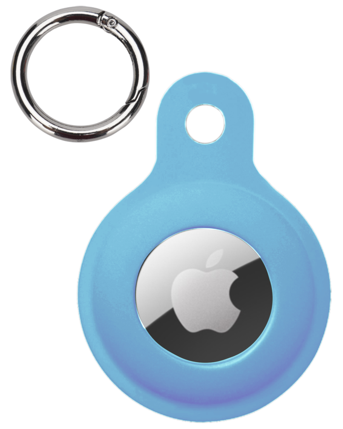 BASEY. BASEY. AirTag 2 Hoesje Siliconen - Lichtblauw