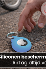 NoXx NoXx AirTag 2 Hoesje Siliconen - Lichtblauw