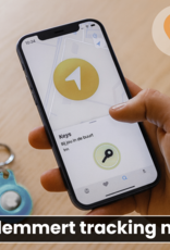 Nomfy Nomfy AirTag 2 Hoesje Siliconen - Lichtblauw