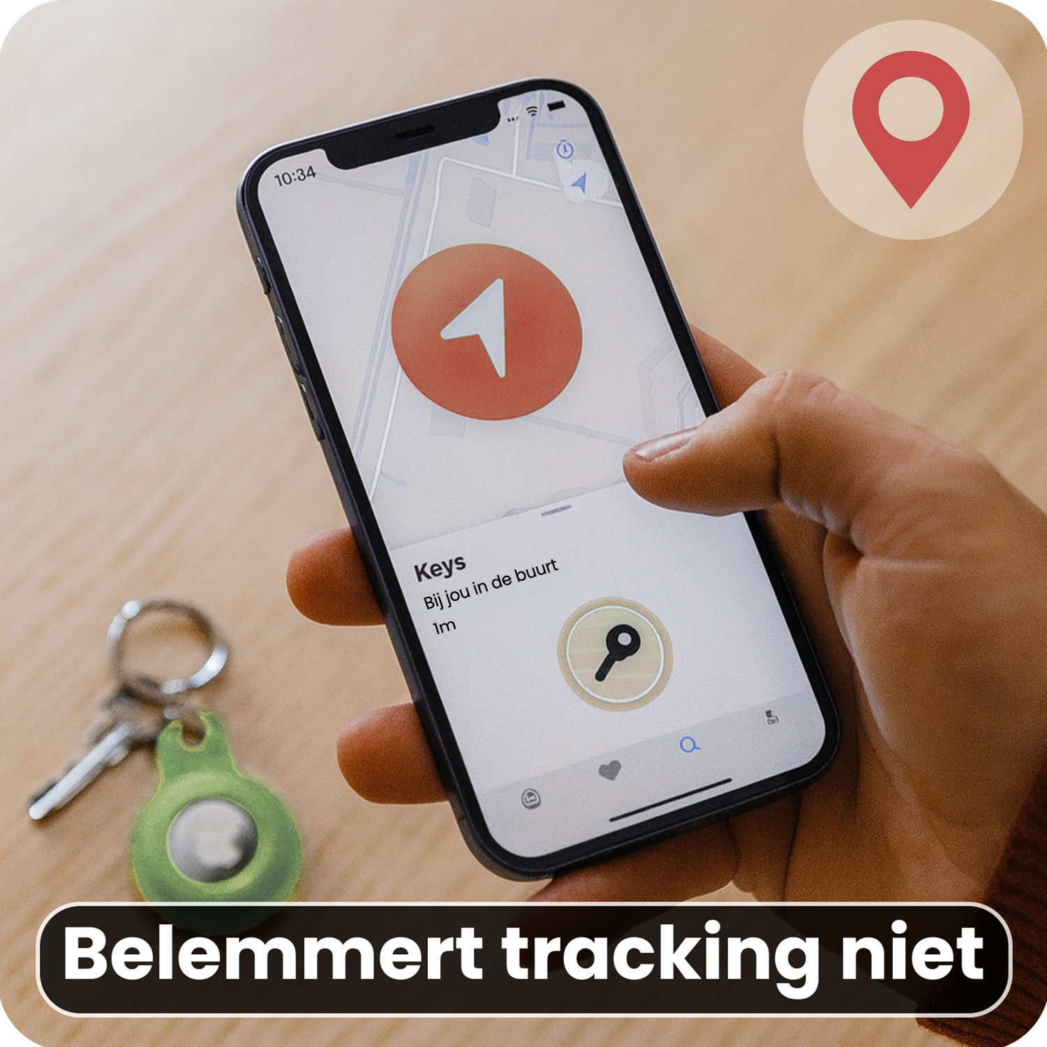 NoXx NoXx AirTag 2 Hoesje Siliconen - Lichtgroen - 4 PACK