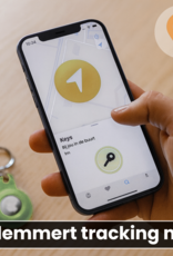 Nomfy Nomfy AirTag 2 Hoesje Siliconen - Lichtgroen