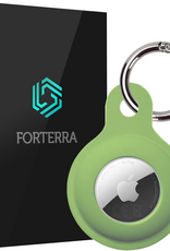 Forterra Forterra AirTag 2 Hoesje Siliconen - Lichtgroen