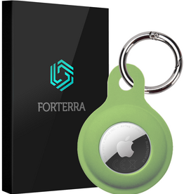 Forterra Forterra AirTag 2 Hoesje Siliconen - Lichtgroen