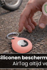 BASEY. BASEY. AirTag 2 Hoesje Siliconen - Lichtroze