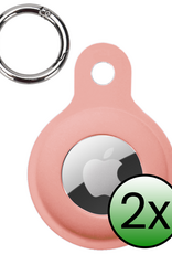 BASEY. BASEY. AirTag 2 Hoesje Siliconen - Lichtroze - 2 PACK