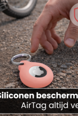 NoXx NoXx AirTag 2 Hoesje Siliconen - Lichtroze