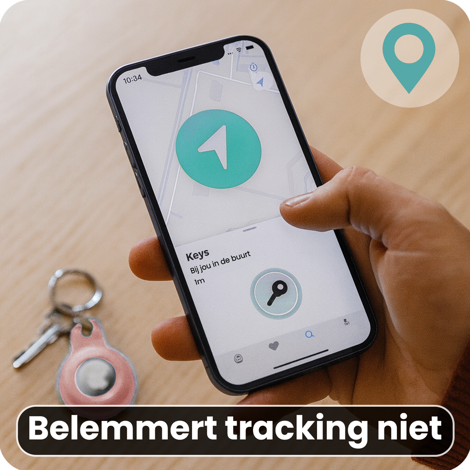 Forterra Forterra AirTag 2 Hoesje Siliconen - Lichtroze - 2 PACK