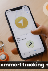 Nomfy Nomfy AirTag 2 Hoesje Siliconen - Oranje