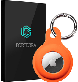 Forterra Forterra AirTag 2 Hoesje Siliconen - Oranje