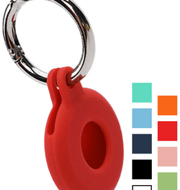 NoXx NoXx AirTag 2 Hoesje Siliconen - Rood