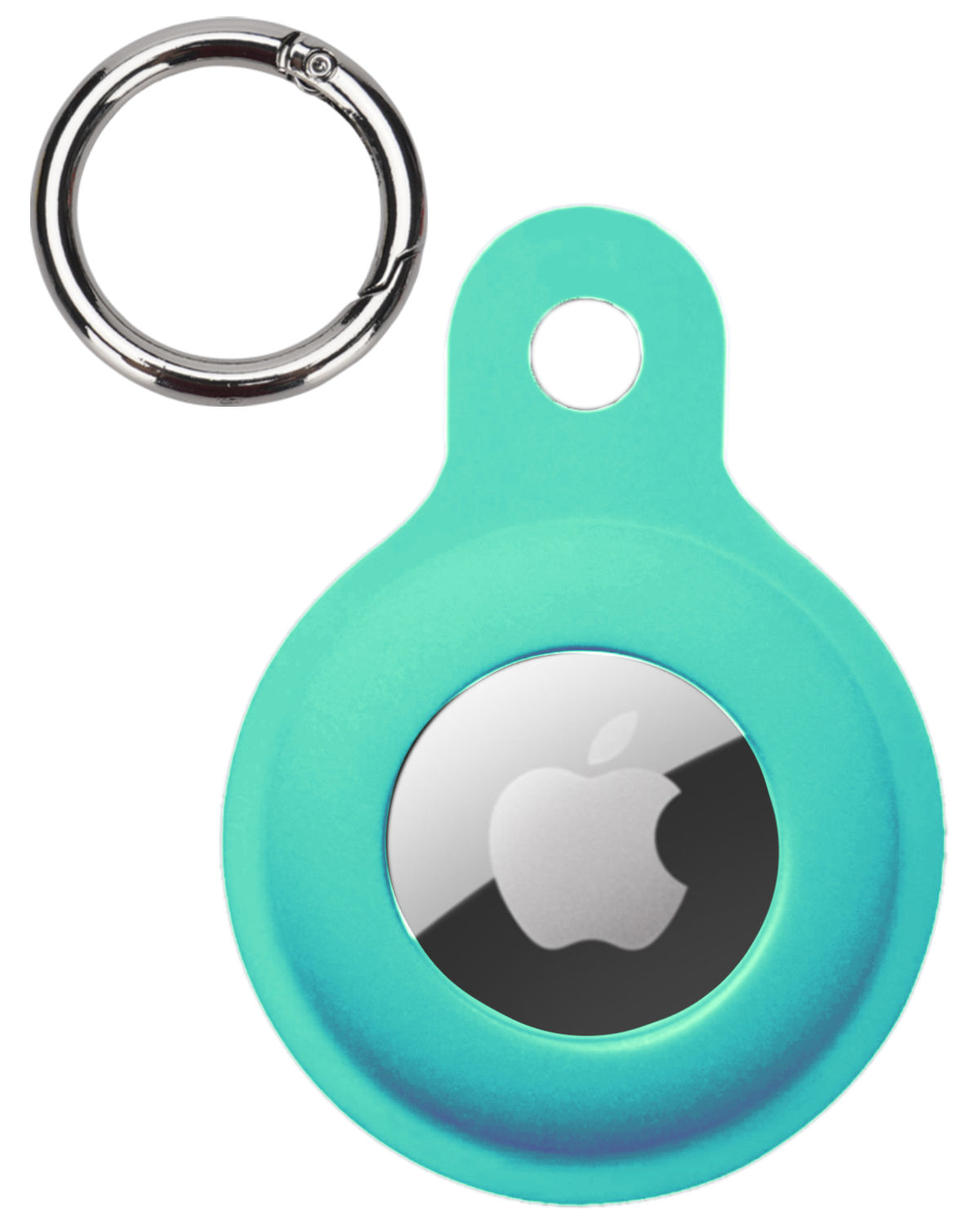 BASEY. BASEY. AirTag 2 Hoesje Siliconen - Turquoise