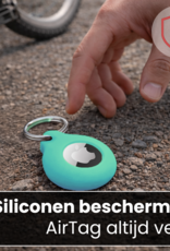 NoXx NoXx AirTag 2 Hoesje Siliconen - Turquoise