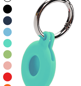 Nomfy Nomfy AirTag 2 Hoesje Siliconen - Turquoise