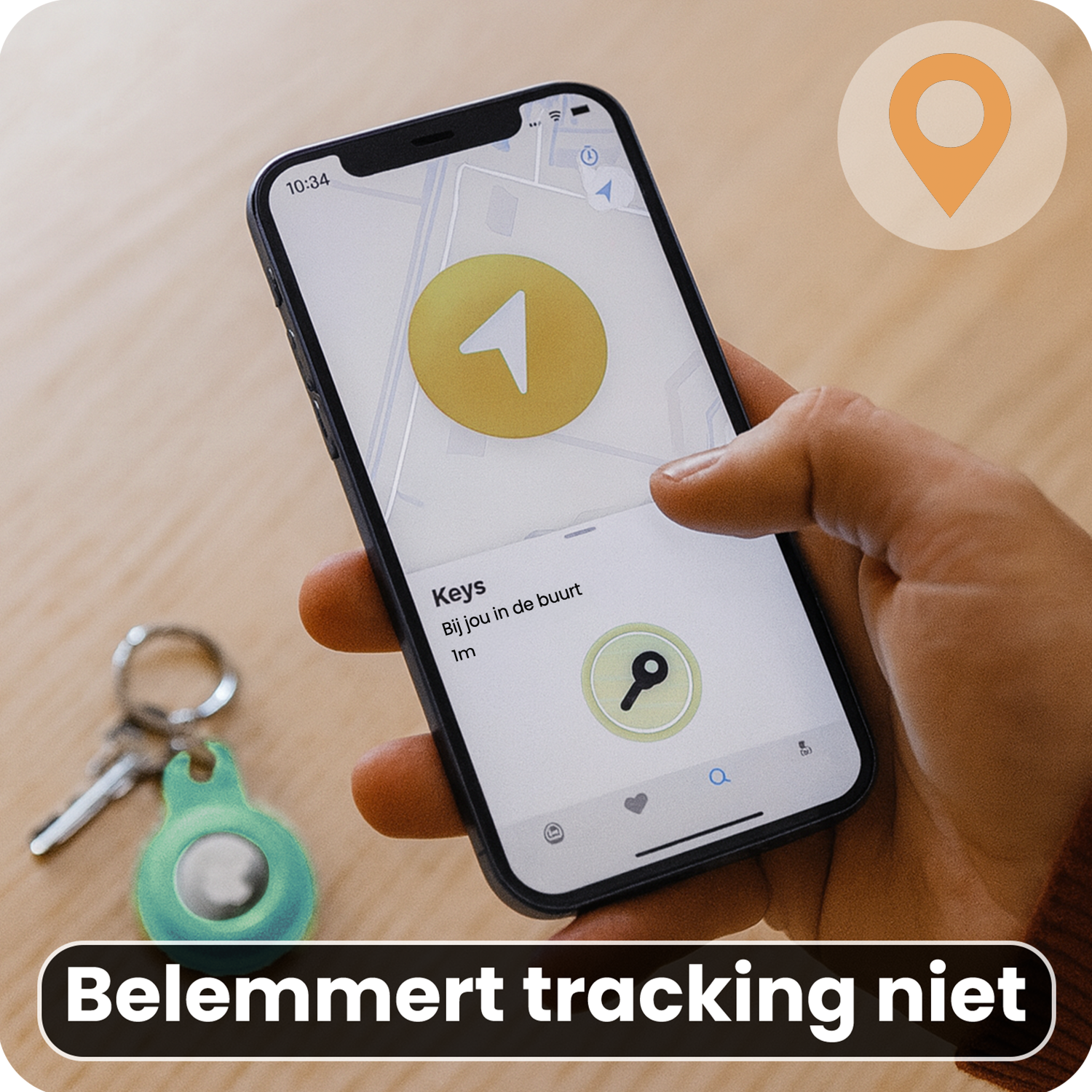 Nomfy Nomfy AirTag 2 Hoesje Siliconen - Turquoise - 2 PACK