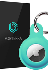 Forterra Forterra AirTag 2 Hoesje Siliconen - Turquoise