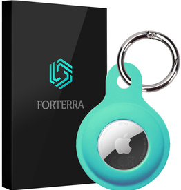 Forterra Forterra AirTag 2 Hoesje Siliconen - Turquoise