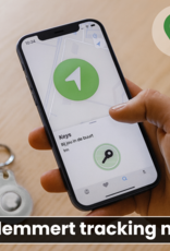 BASEY. BASEY. AirTag 2 Hoesje Siliconen - Wit - 2 PACK