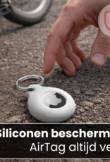 NoXx NoXx AirTag 2 Hoesje Siliconen - Wit