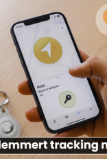 Nomfy Nomfy AirTag 2 Hoesje Siliconen - Wit