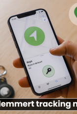 BASEY. BASEY. AirTag 2 Hoesje Siliconen - Zwart - 2 PACK