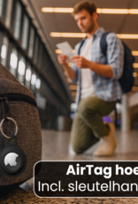 NoXx NoXx AirTag 2 Hoesje Siliconen - Zwart - 2 PACK