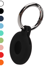 Nomfy Nomfy AirTag 2 Hoesje Siliconen - Zwart