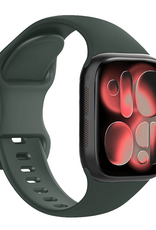 NoXx NoXx Apple Watch Bandje Siliconen Verstelbaar (42/44/45/46 mm) - Grijs