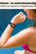 Nomfy Nomfy Apple Watch Bandje Siliconen Verstelbaar (42/44/45/46 mm) - Grijs