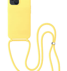 BASEY. BASEY. iPhone 13 Mini Hoesje Met Koord - Geel