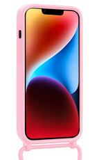 BASEY. BASEY. iPhone 13 Mini Hoesje Met Koord - Lichtroze