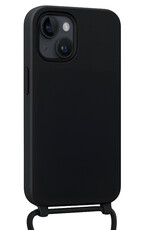 BASEY. BASEY. iPhone 13 Mini Hoesje Met Koord - Zwart