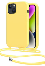 NoXx NoXx iPhone 13 Mini Hoesje Met Koord - Geel