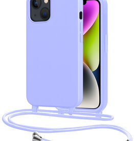 NoXx NoXx iPhone 13 Mini Hoesje Met Koord - Lila