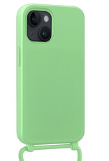 Forterra Forterra iPhone 13 Mini Hoesje Met Koord - Groen - 2 PACK