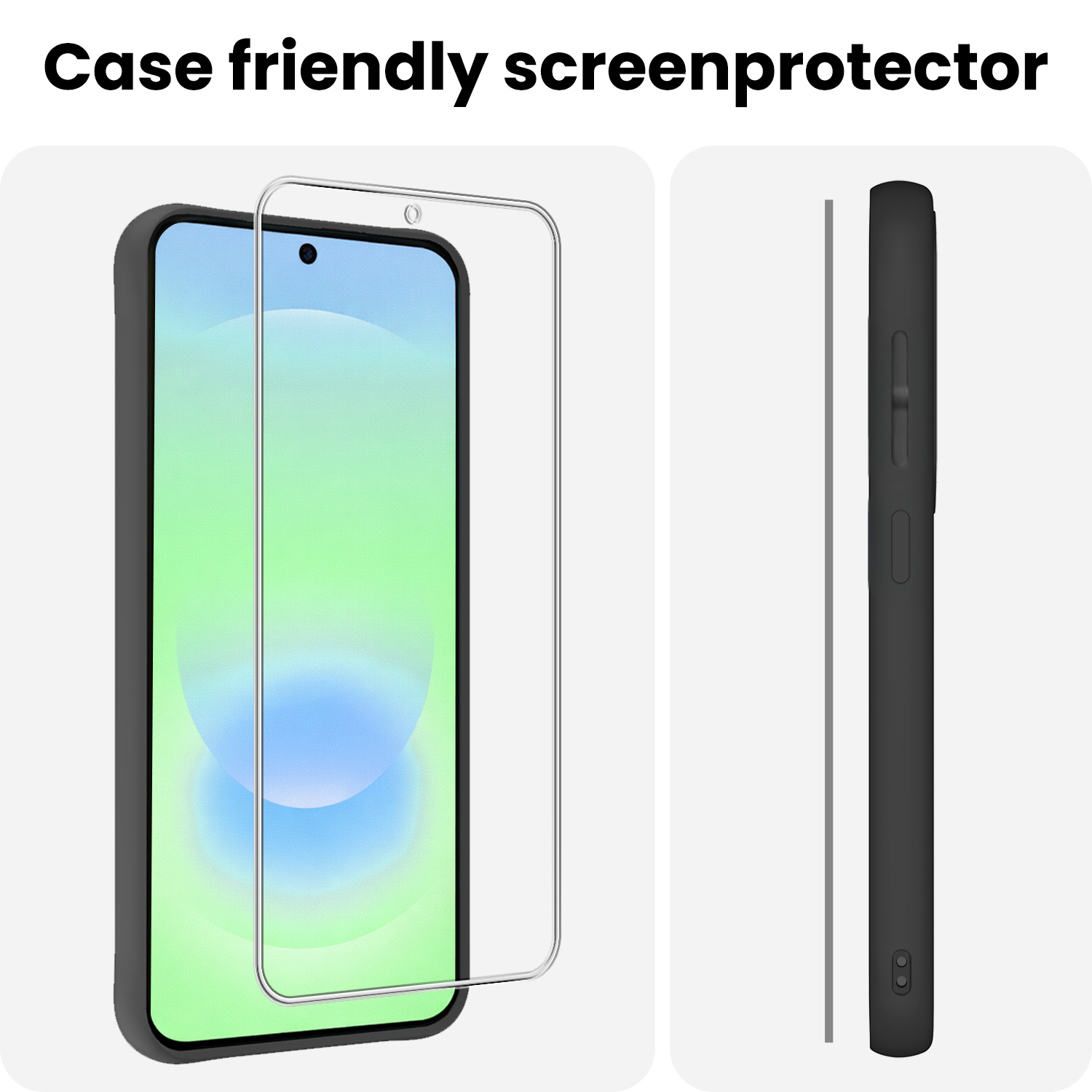 BASEY. BASEY. Samsung Galaxy A37 Screenprotector Glas - 2 PACK